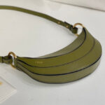 Chloe Banana Cross-Body Bag In Grained Leather